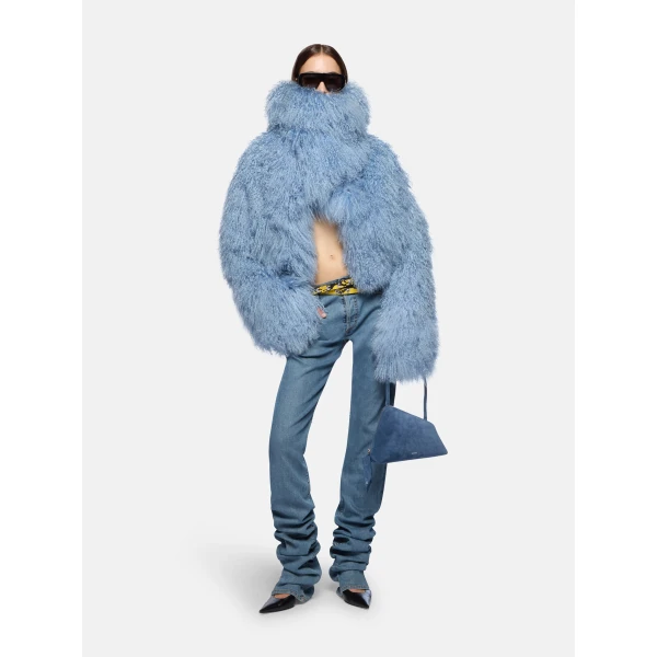 The Attico Sky Blue Long Pants, view 2