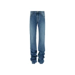 The Attico Sky Blue Long Pants - The Attico Pants - Designed by Gilda Ambrosio & Giorgia Tordini - Shop at Coveti