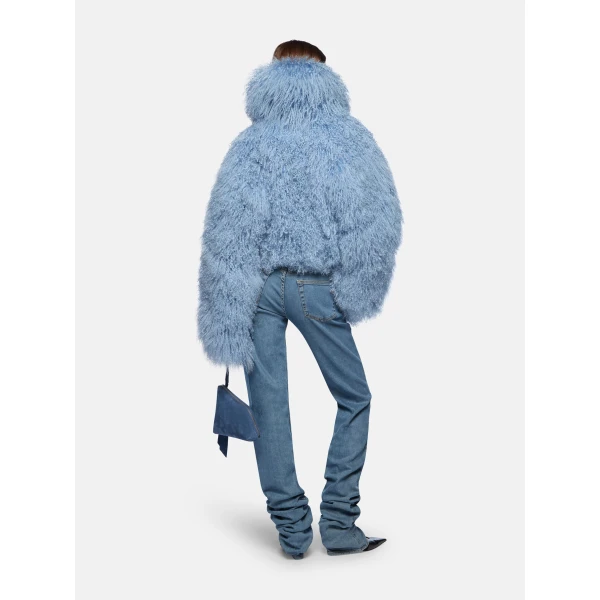 The Attico Sky Blue Long Pants, view 3