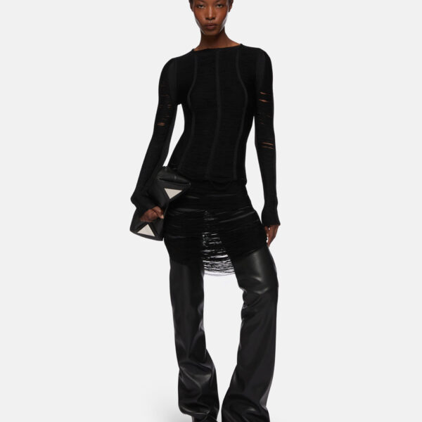 The Attico Sweater Black - The Attico Knitwear - Designed by Gilda Ambrosio & Giorgia Tordini - Shop at Coveti