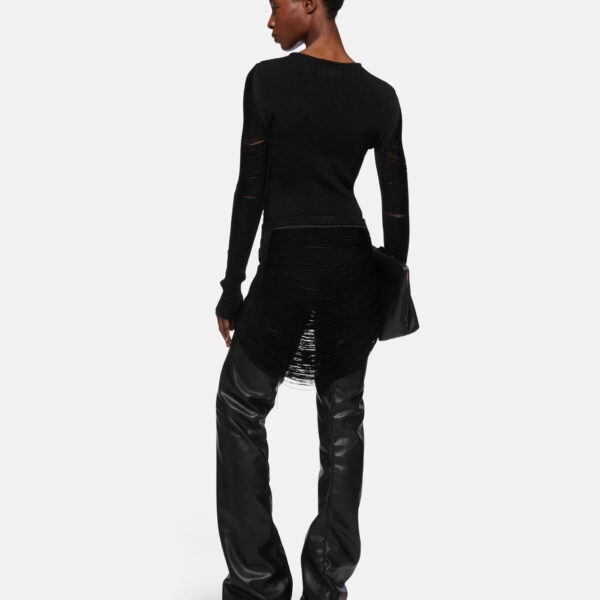 The Attico Sweater Black - The Attico Knitwear - Designed by Gilda Ambrosio & Giorgia Tordini - Shop at Coveti