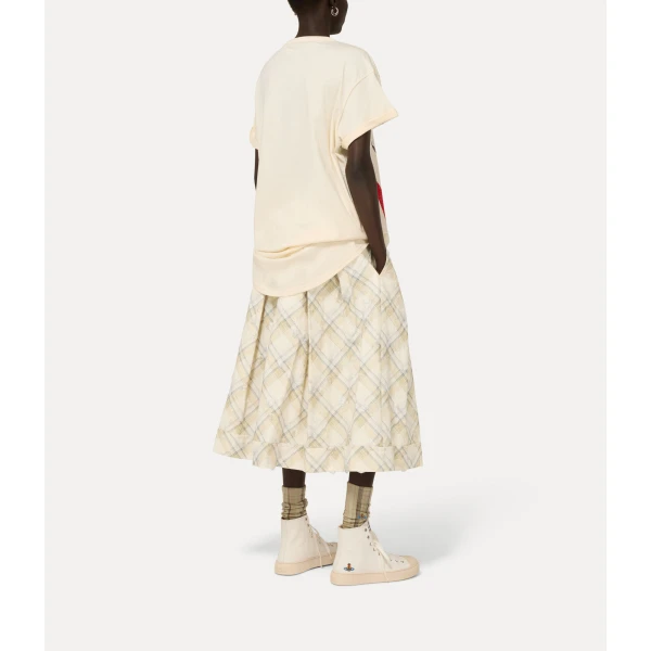 Vivienne Westwood Swirl Longline t-shirt - Vivienne Westwood Tops - Punk Luxury - Shop at Coveti