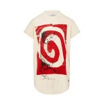 Vivienne Westwood Swirl Longline t-shirt - Vivienne Westwood Tops - Punk Luxury - Shop at Coveti