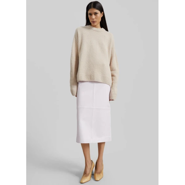 The Frankie Shop Amish Supplies Crewneck Sweater – Beige, view 4