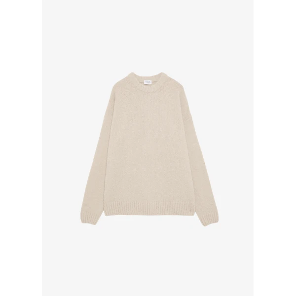 The Frankie Shop Amish Supplies Crewneck Sweater – Beige, view 8