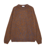 The Frankie Shop Amish Supplies Crewneck Sweater - Rustic - Oversized Minimalist Knitwear in Multicolour - Shop at Coveti