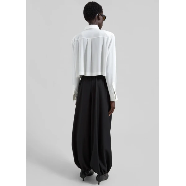 The Frankie Shop Aubray Balloon Pants – Black, view 7