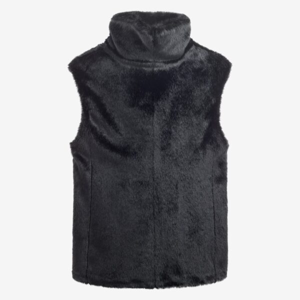The Frankie Shop Blaire Funnel Neck Top - Black - Oversized Minimalist Tops in Black - Shop at Coveti