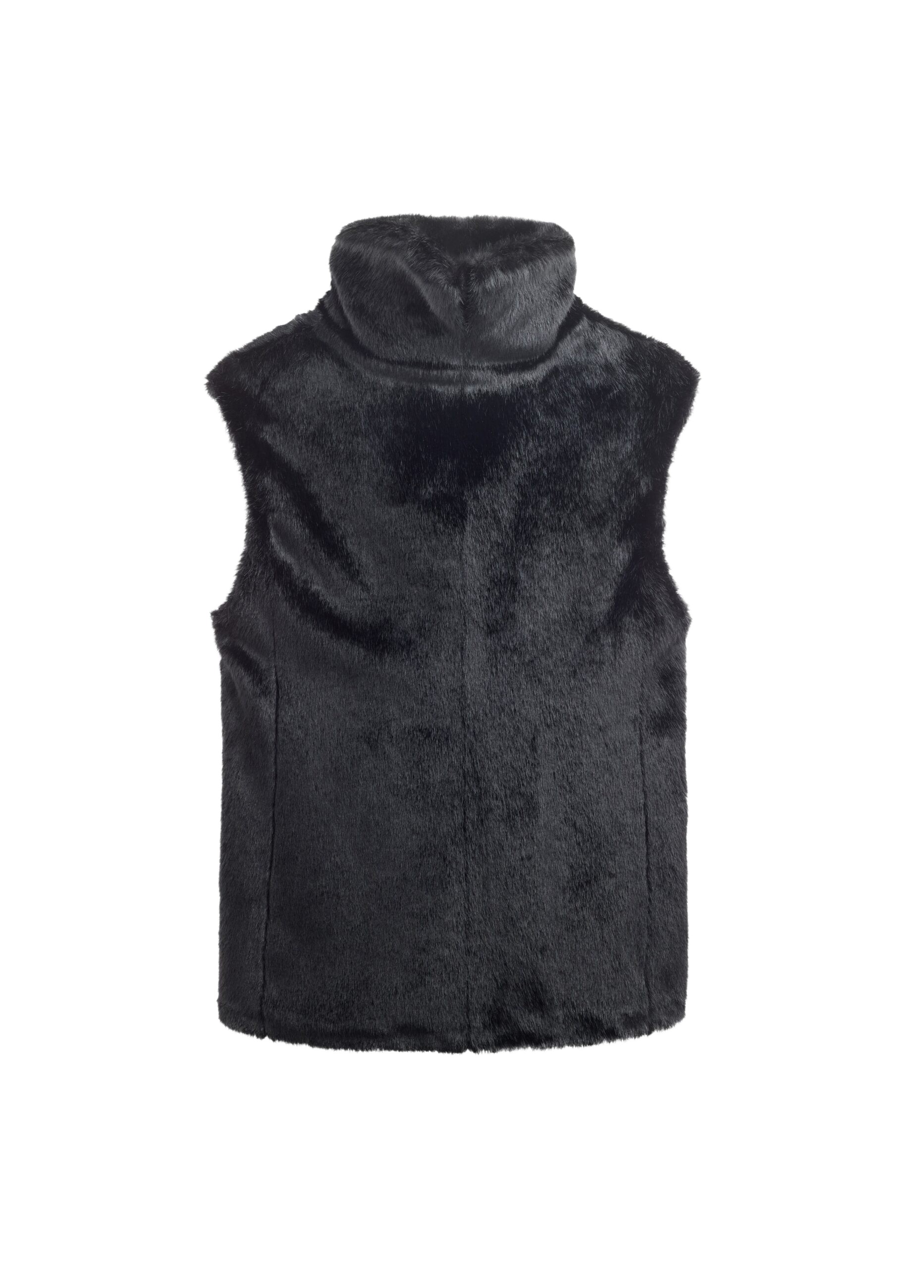 The Frankie Shop Blaire Funnel Neck Top – Black