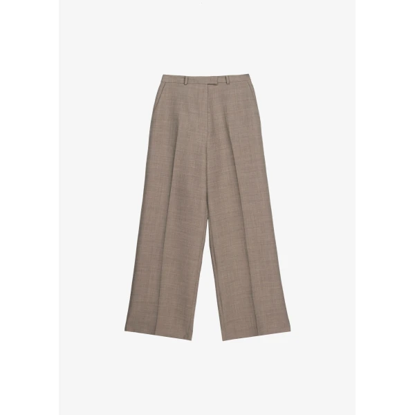 The Frankie Shop Brickell Trousers – Taupe Melange, view 6