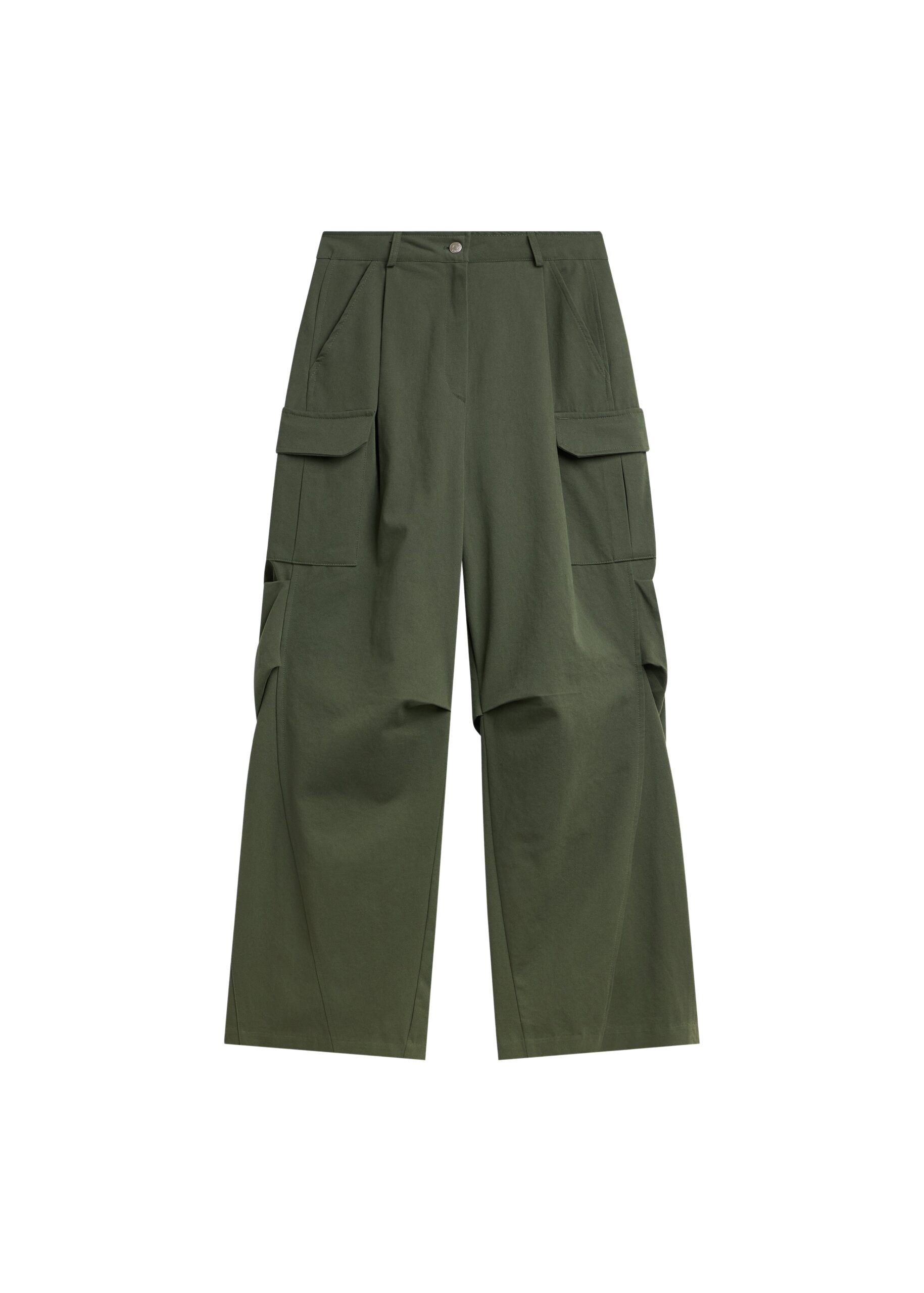 The-Frankie-Shop-Bronte-Cargo-Pants-Army-Green-coveti-11-scaled66956_nobg The Frankie Shop Bronte Cargo Pants - Army Green - Oversized Minimalist Pants in Green - Shop at Coveti