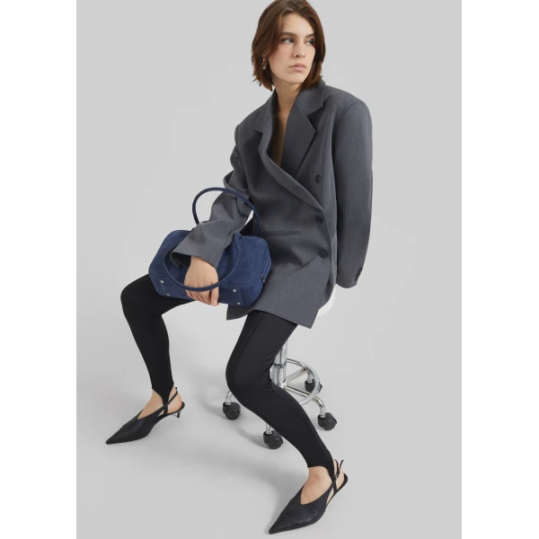 The Frankie Shop Caserta Stirrup Leggings – Black, view 5