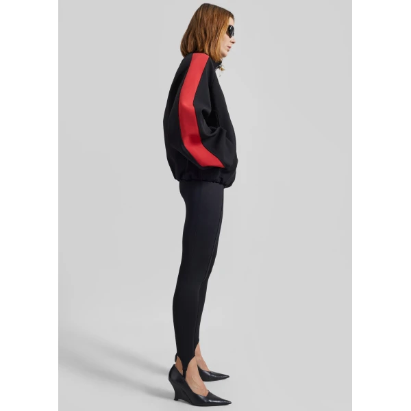 The Frankie Shop Caserta Stirrup Leggings – Black, view 7