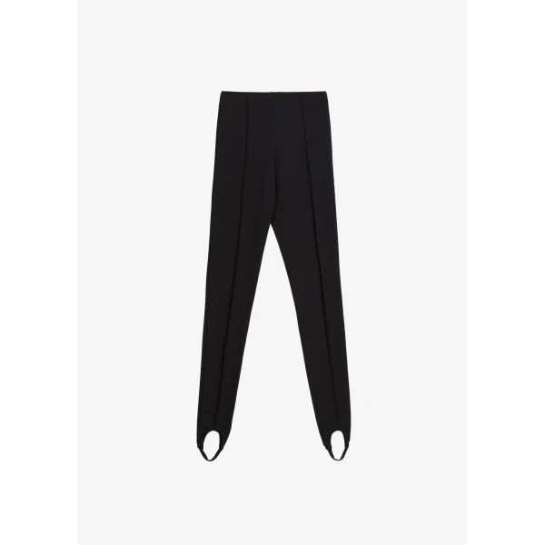 The Frankie Shop Caserta Stirrup Leggings – Black, view 9