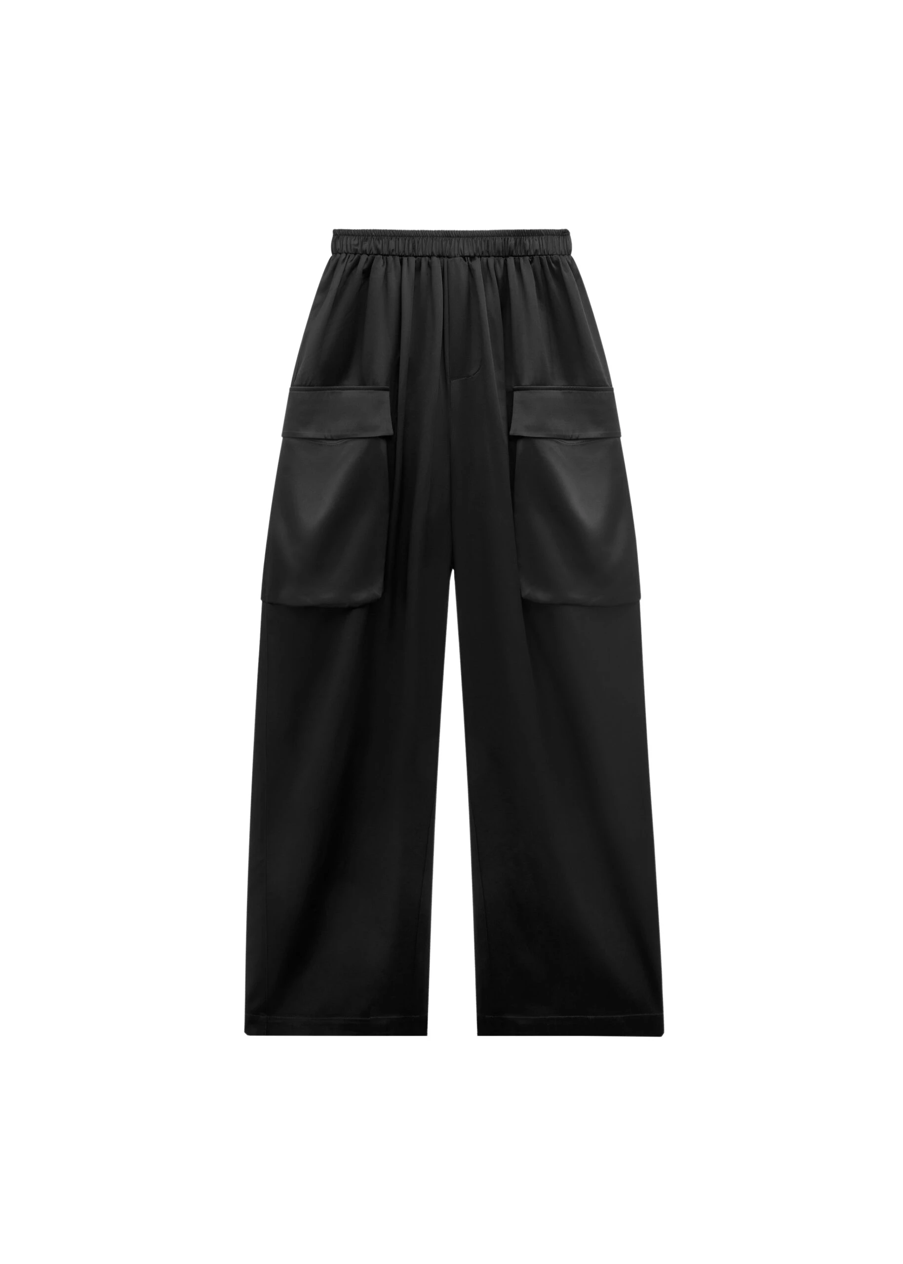 The-Frankie-Shop-Delny-Satin-Cargo-Pants-Black-coveti-scaled66850_nobg The Frankie Shop Delny Satin Cargo Pants - Black - Oversized Minimalist Pants in Black - Shop at Coveti