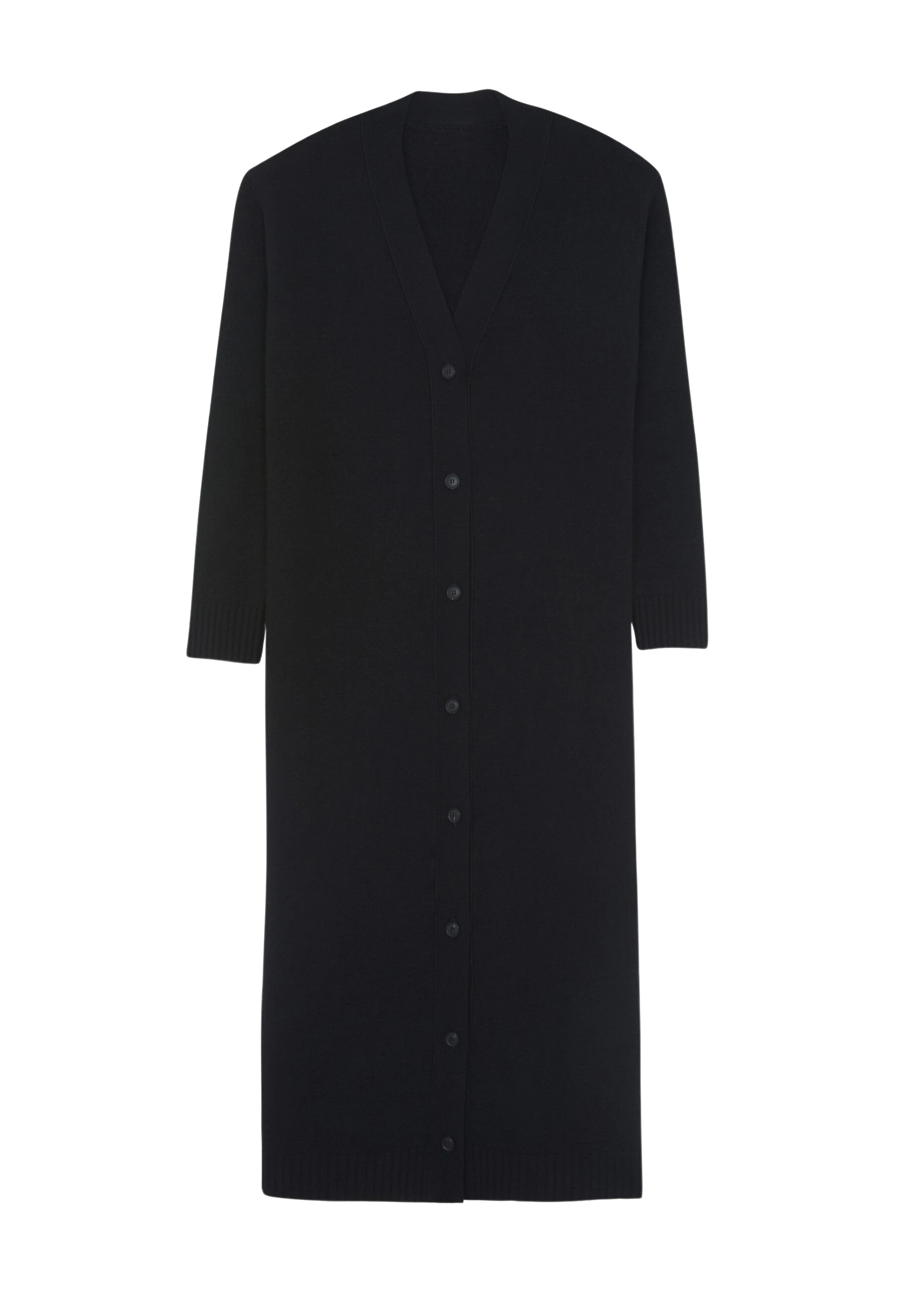 The-Frankie-Shop-Emi-Long-Knit-Cardigan-Black-coveti-scaled97509_nobg The Frankie Shop Emi Long Knit Cardigan - Black - Oversized Minimalist Knitwear in Black - Shop at Coveti
