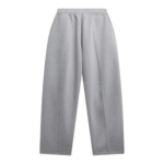 The Frankie Shop Keane Tapered Sweatpants - Grey - Oversized Minimalist Pants in Grey - Shop at Coveti