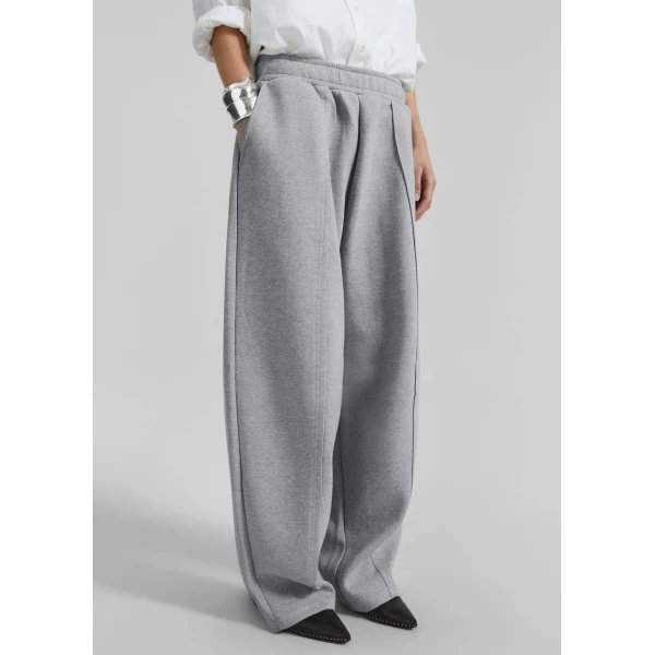 The Frankie Shop Keane Tapered Sweatpants – Grey, view 8