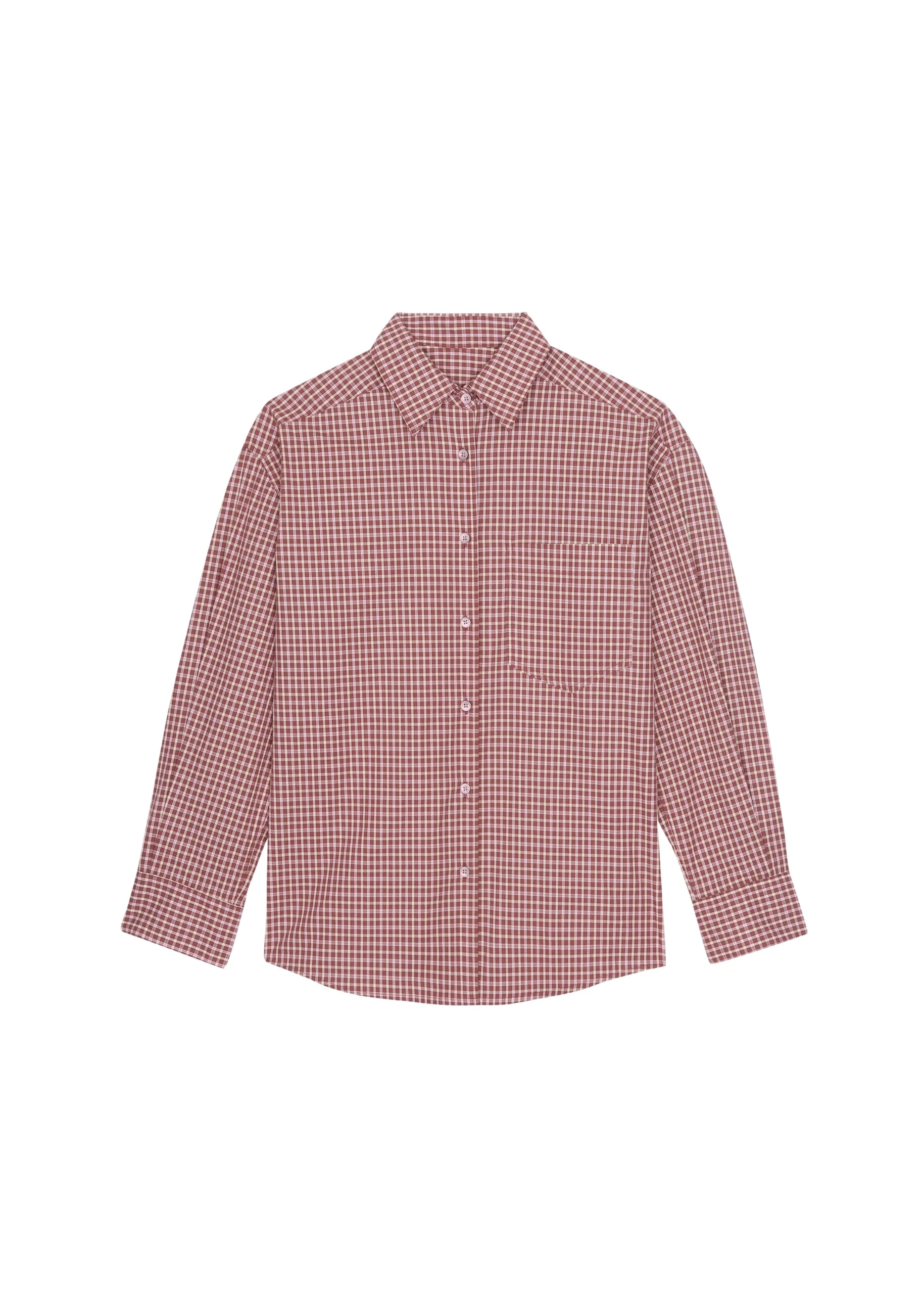The-Frankie-Shop-Lesja-Cotton-Shirt-Checked-Red-coveti-scaled73625_nobg The Frankie Shop Lesja Cotton Shirt - Checked Red - Oversized Minimalist Tops in Red - Shop at Coveti