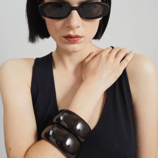 The Frankie Shop Loulou De Saison Albia Lds Tank Top - Black - Oversized Minimalist Tops in Black - Shop at Coveti