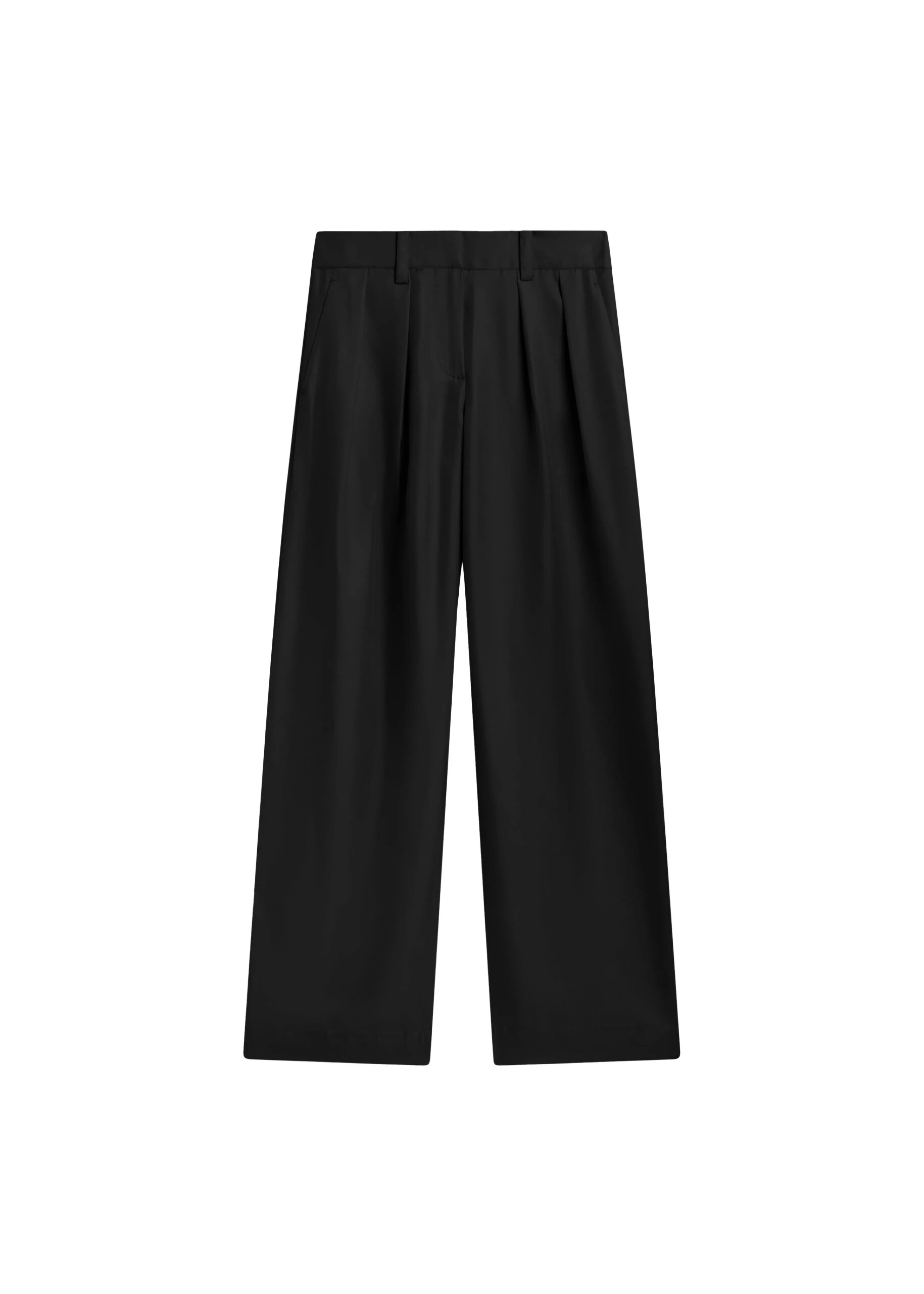 The-Frankie-Shop-Marfa-Pleated-Silk-Trousers-Black-coveti-scaled44527_nobg The Frankie Shop Marfa Pleated Silk Trousers - Black - Oversized Minimalist Pants in Black - Shop at Coveti