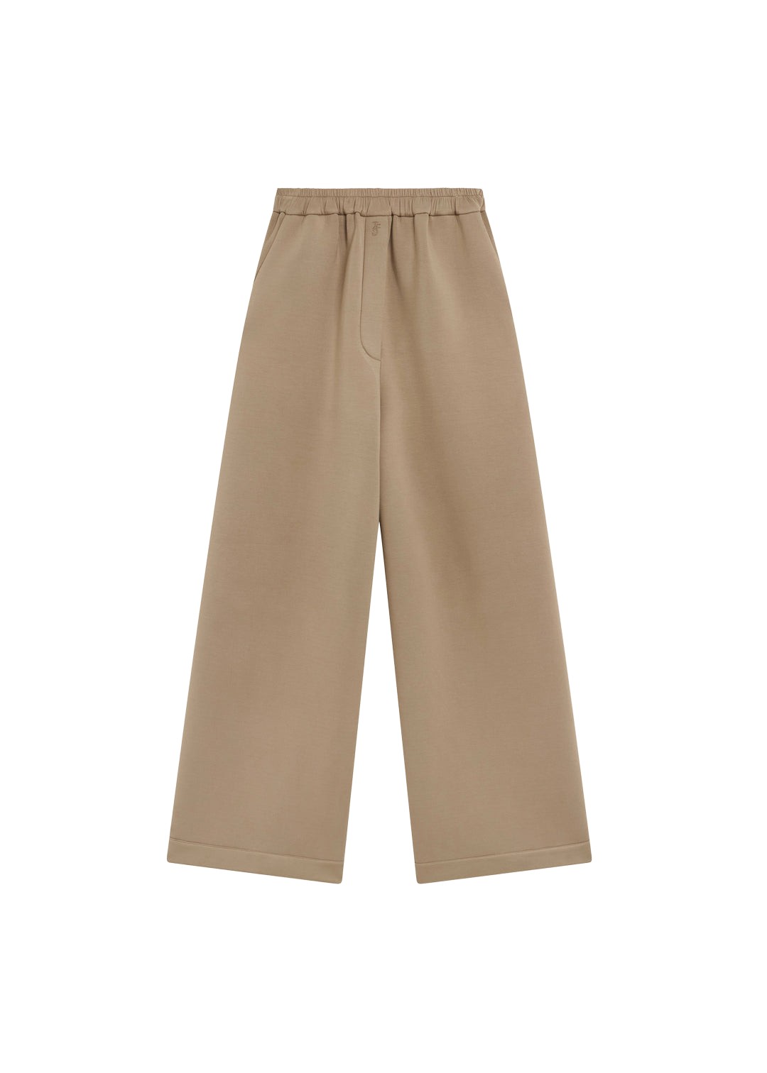 The-Frankie-Shop-Mirca-Neoprene-Elastic-Pants-Camel-coveti-1057852_nobg The Frankie Shop Mirca Neoprene Elastic Pants - Camel - Oversized Minimalist Pants in Brown - Shop at Coveti