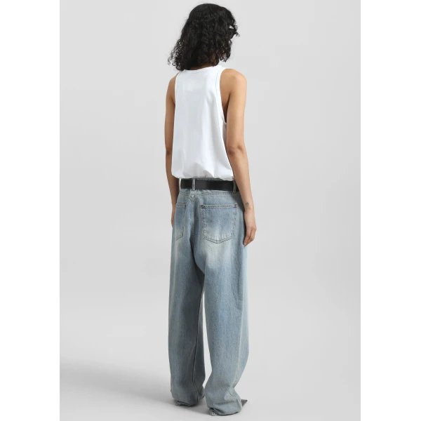 The Frankie Shop Morston Jeans – Light Wash, view 8