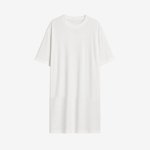 The Frankie Shop Oberon Soft Oversized T-Shirt - White - Oversized Minimalist Tops in White - Shop at Coveti
