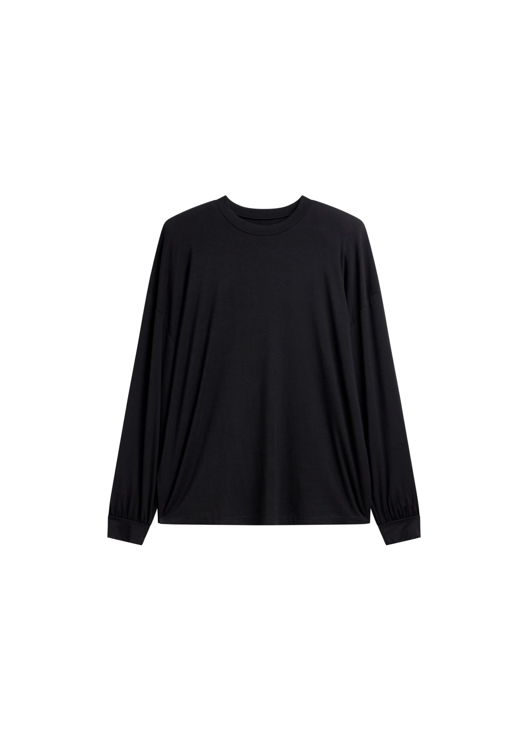 The-Frankie-Shop-Ravvi-Soft-Padded-Top-Black-coveti-scaled11617_nobg The Frankie Shop Ravvi Soft Padded Top - Black - Oversized Minimalist Tops in Black - Shop at Coveti