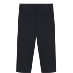 The Frankie Shop Rivoli Capri Pants - Black - Oversized Minimalist Pants in Black - Shop at Coveti