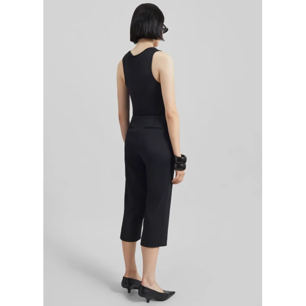 The Frankie Shop Rivoli Capri Pants – Black, view 9