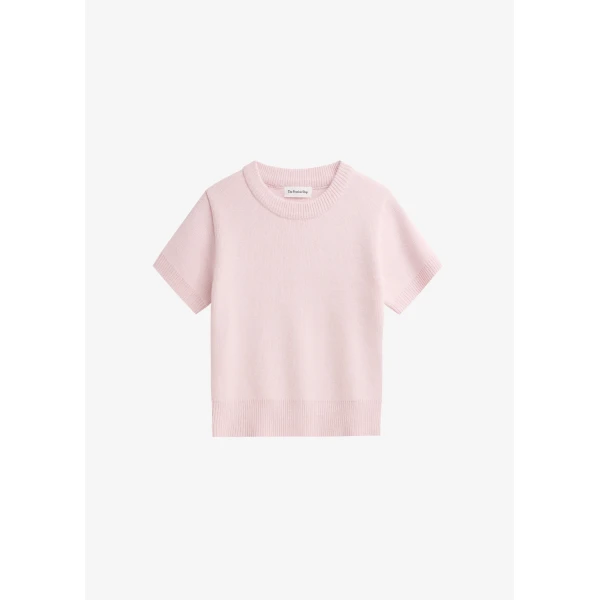 The Frankie Shop Sona Wool Knit Top – Pink, view 8