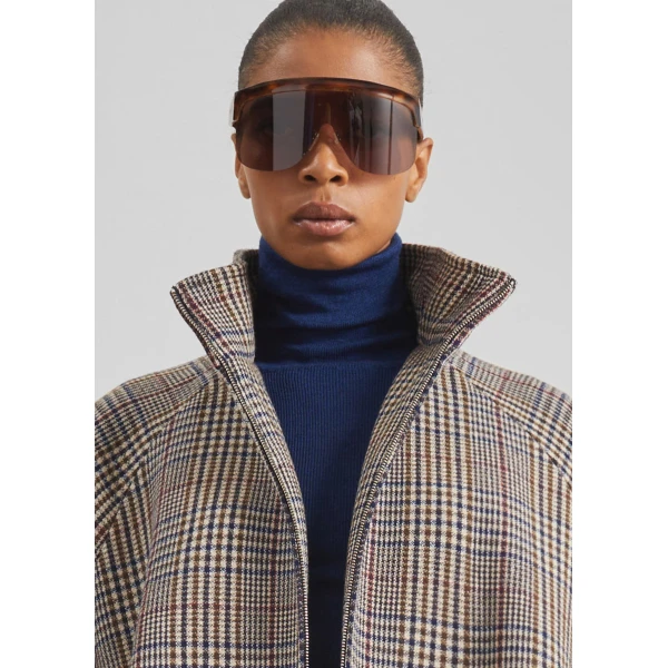 The Frankie Shop Utica Thin Turtleneck Sweater – Blue, view 5