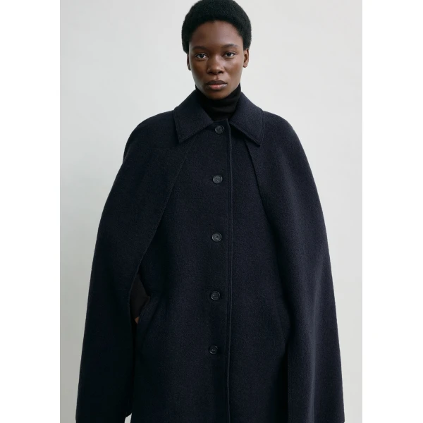 Cape coat navy - Image 5