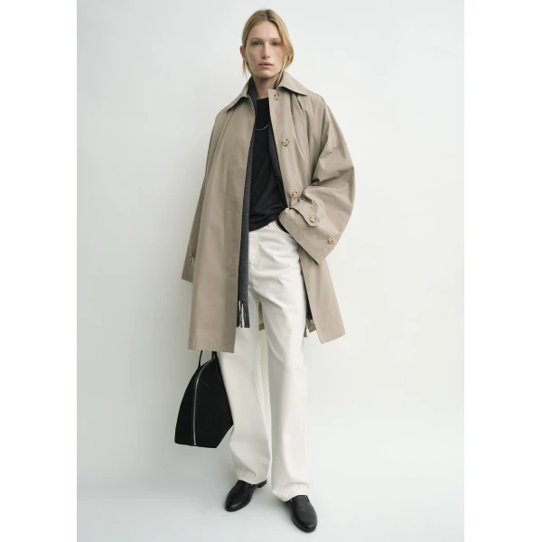 Toteme Coats with minimalist design at Coveti