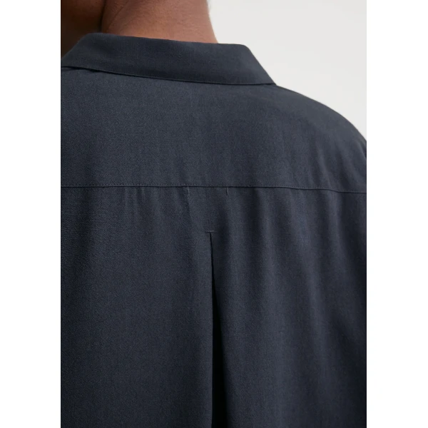 Classic fluid shirt navy - Image 5