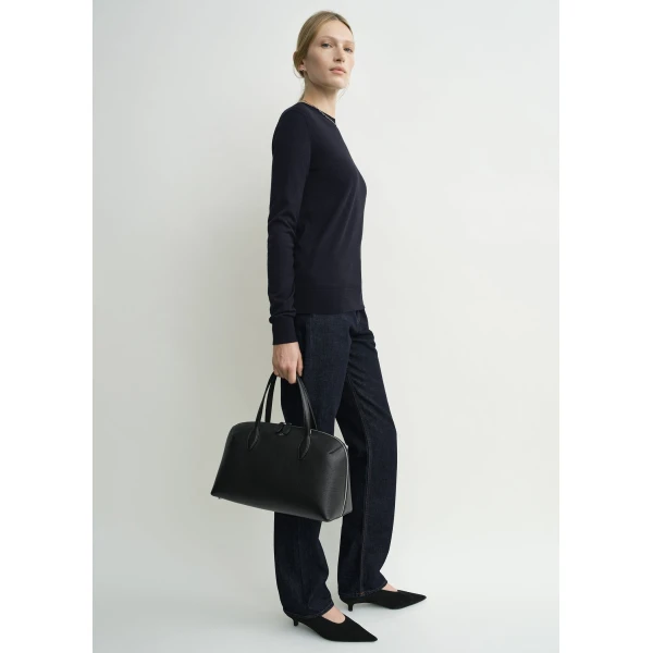 Fine crew knit midnight - Image 3