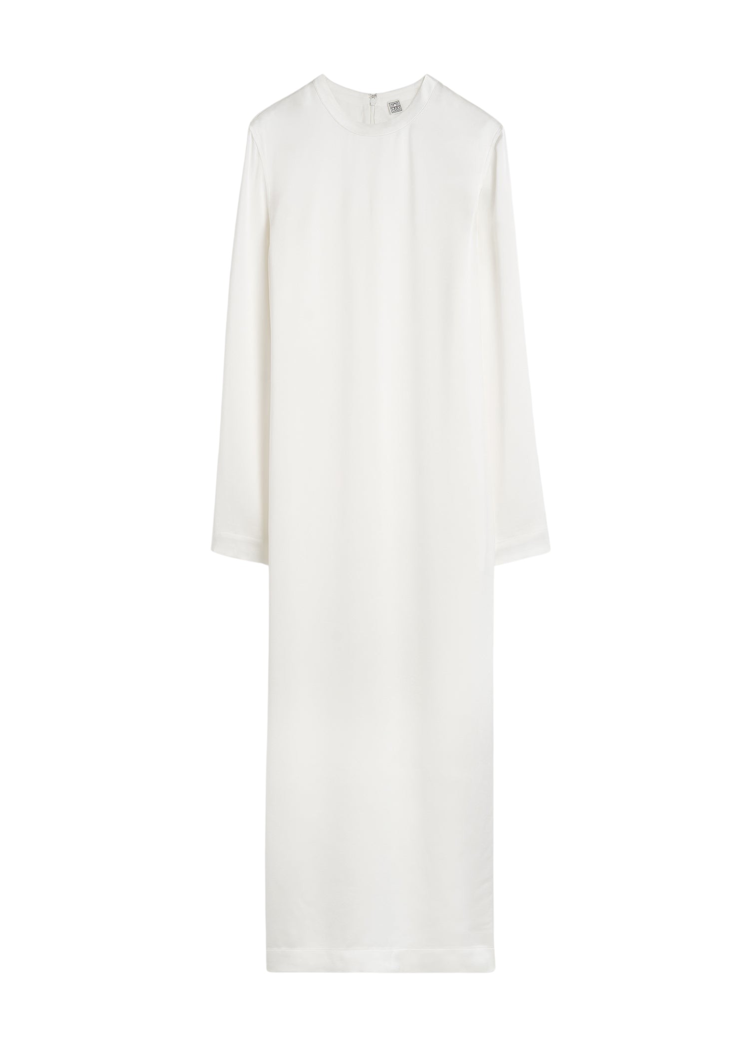 Toteme-Long-satin-dress-white19770_nobg Toteme Dresses with minimalist design at Coveti