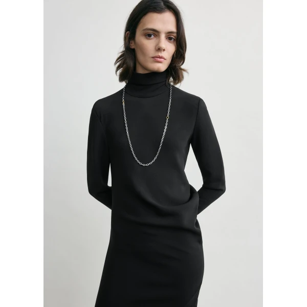 Long twist dress black - Image 5