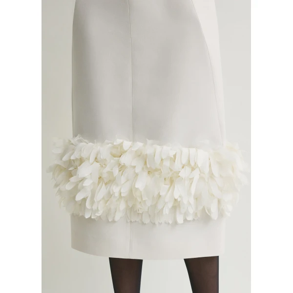 Petal skirt ecru - Image 5