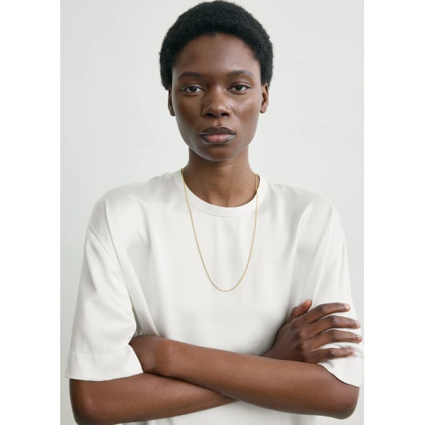 Satin tee white - Image 5