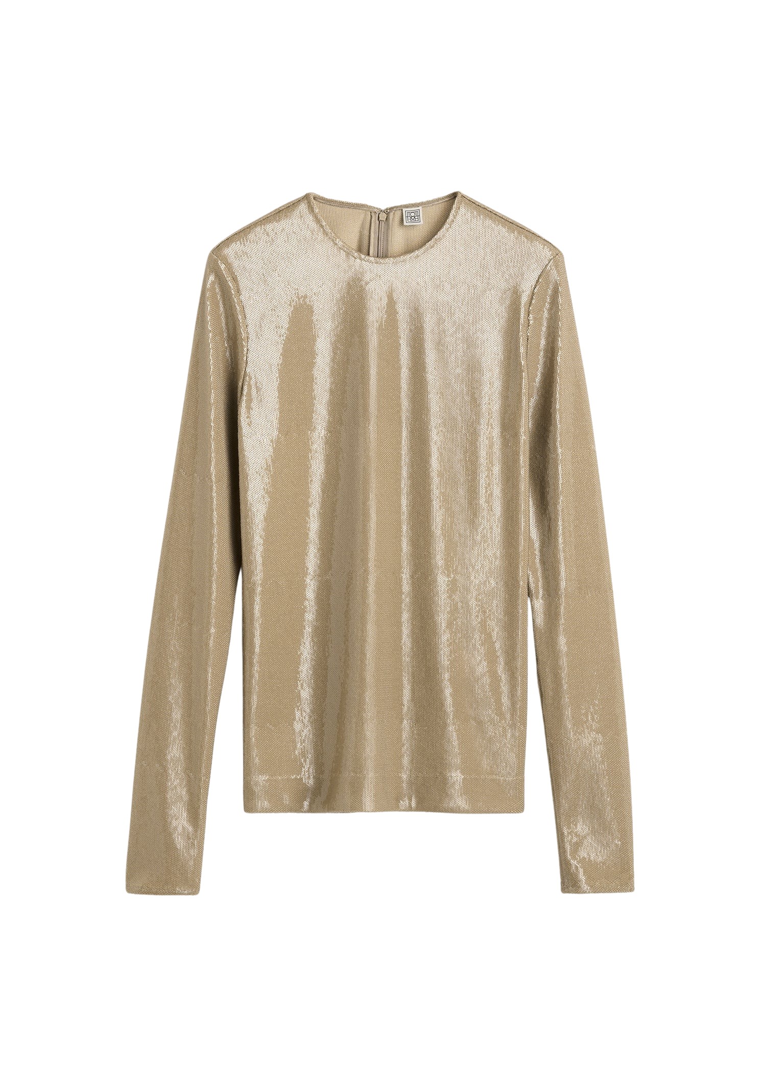 Toteme-Sequin-top-latte40268_nobg Toteme Tops with minimalist design at Coveti