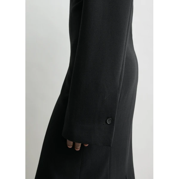 Tailored slouch dress black - Image 5
