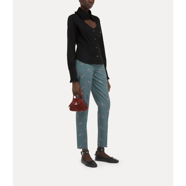 Vivienne Westwood Toulouse Frill Shirt - Vivienne Westwood Tops - Punk Luxury - Shop at Coveti