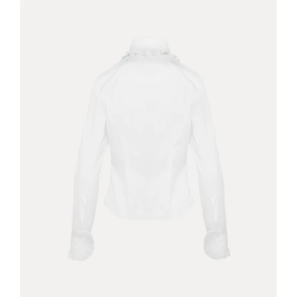 Vivienne Westwood Toulouse Frill Shirt - Vivienne Westwood Tops - Punk Luxury - Shop at Coveti