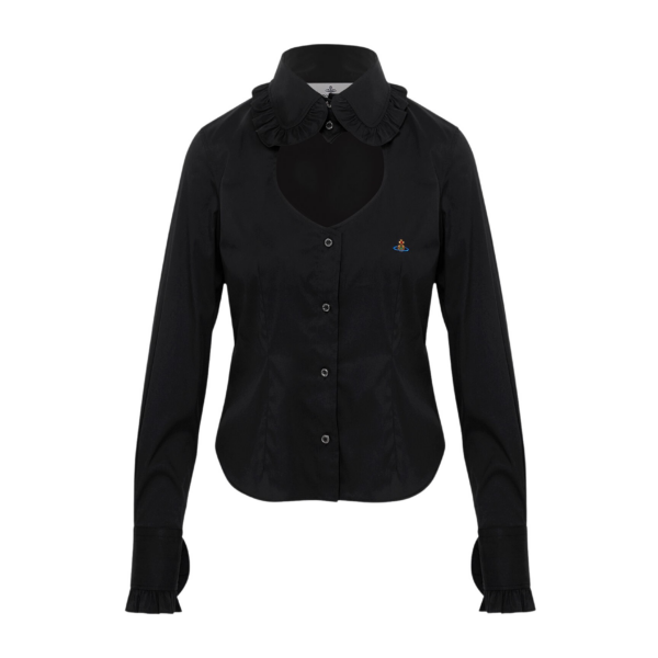 Vivienne Westwood Toulouse Frill Shirt - Vivienne Westwood Tops - Punk Luxury - Shop at Coveti