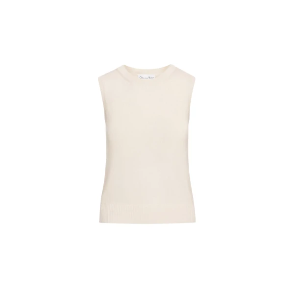 Oscar de la Renta Virgin Wool Tank - Oscar de la Renta Tops - American Couture - Shop at Coveti