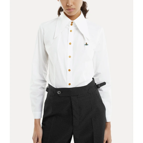 Vivienne Westwood W Violin Shirt - Vivienne Westwood Tops - Punk Luxury - Shop at Coveti