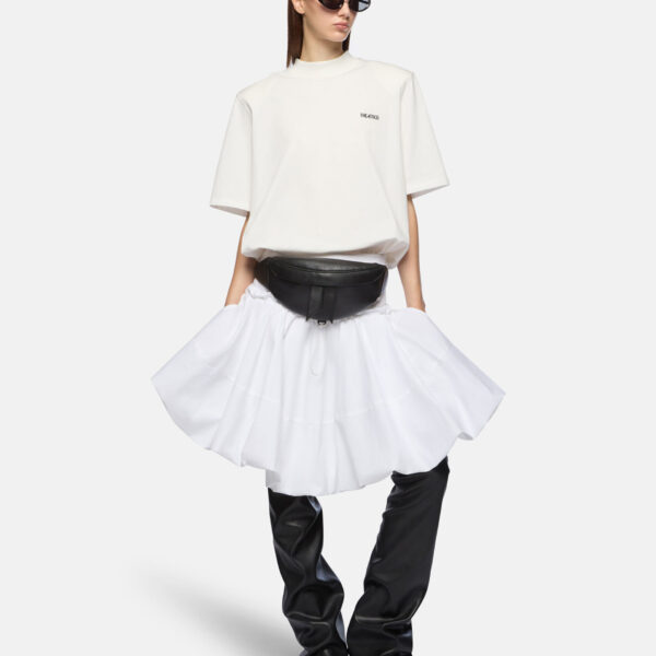 The Attico White Midi Skirt - The Attico Skirts - Designed by Gilda Ambrosio & Giorgia Tordini - Shop at Coveti