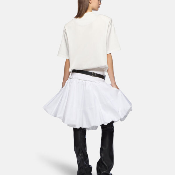 The Attico White Midi Skirt - The Attico Skirts - Designed by Gilda Ambrosio & Giorgia Tordini - Shop at Coveti